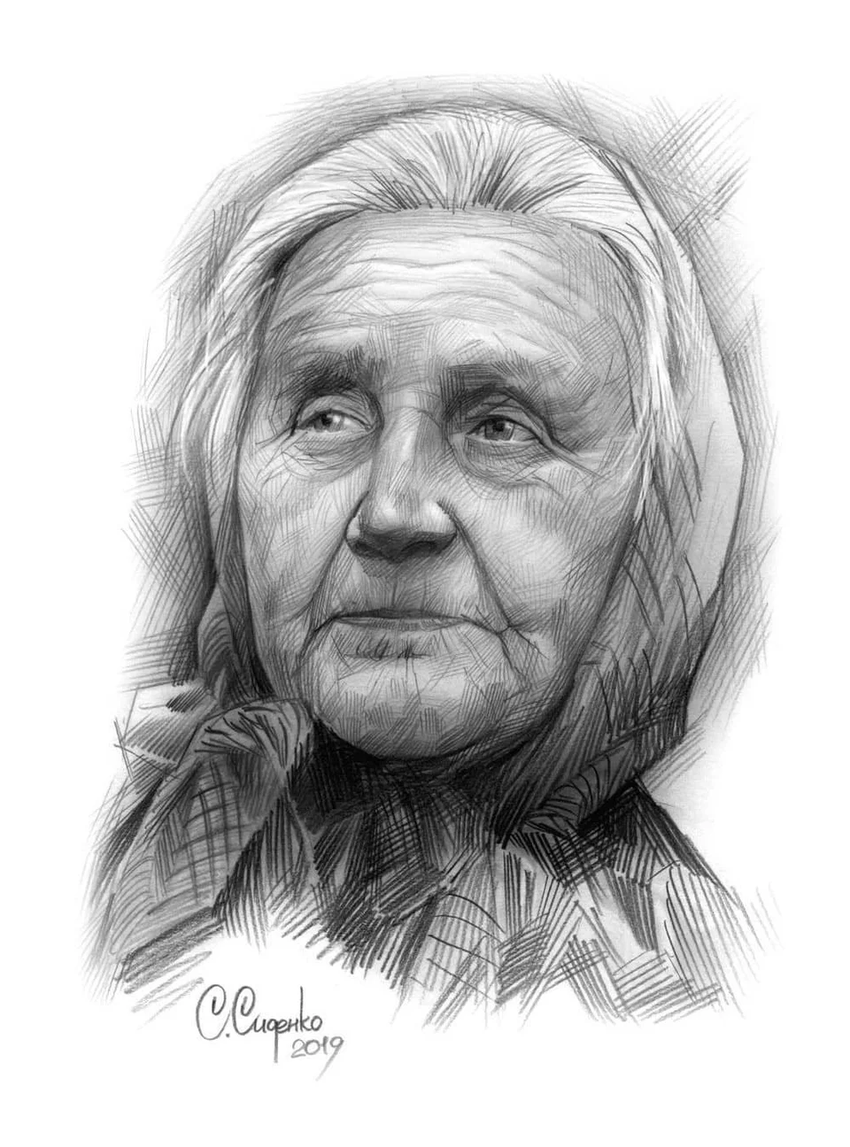 Бернар портрет бабушки