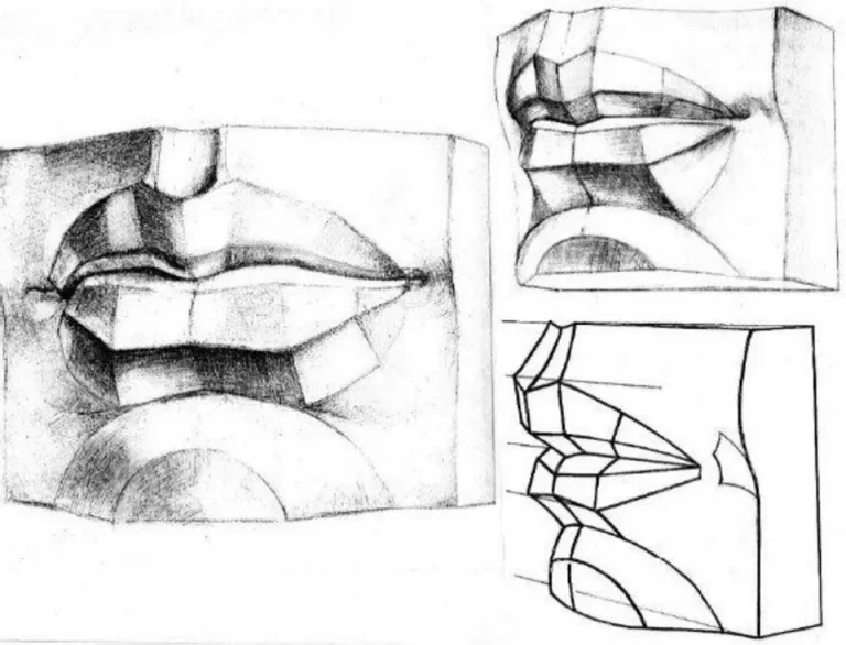 Искусство Построения Губ: Академический Рисунок В Деталях
