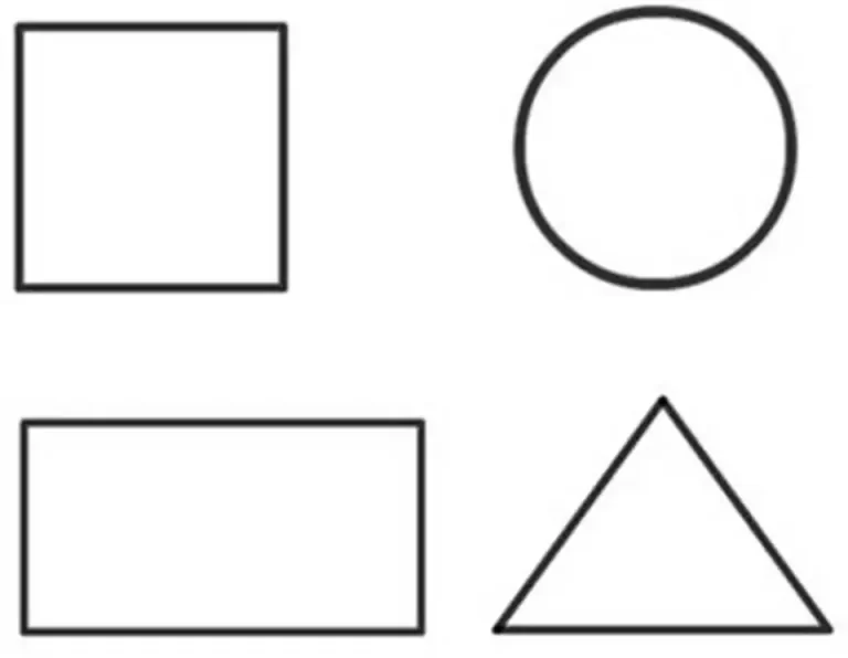 Геометрические фигуры круг квадрат прямоугольник