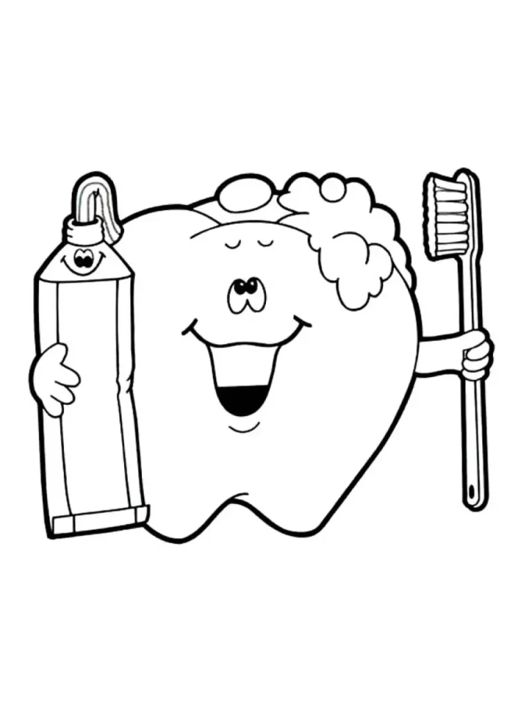 Здоровые Зубы Для Детей: Нарисуй Свой Идеальный Улыбку!
