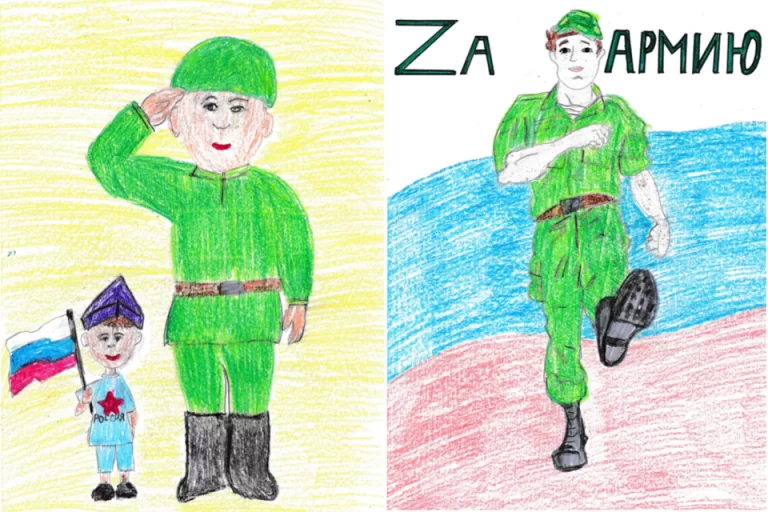 Рисунки для солдат