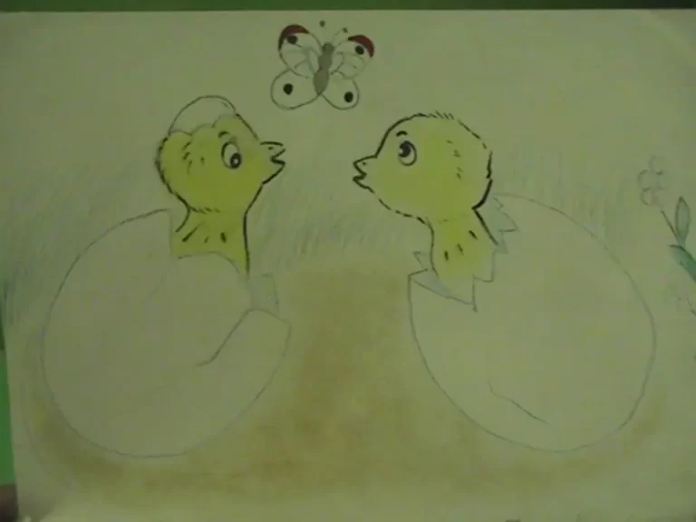 Танец Невылупившихся Птенцов: Впечатляющий Рисунок И Его История