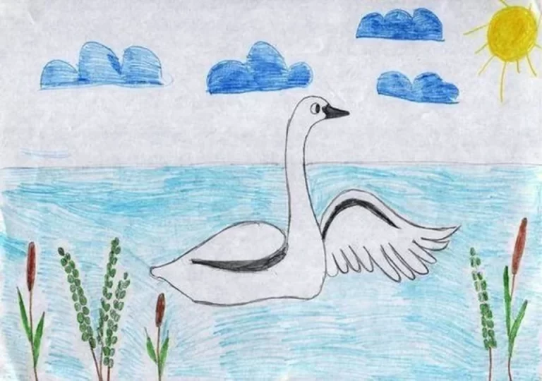 Рисунок К Стихотворению ‘Лебедушка 4’: Вдохновение В Изображении