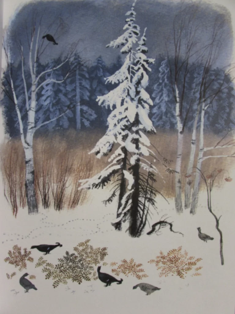 Г скребицкого четыре художника зима