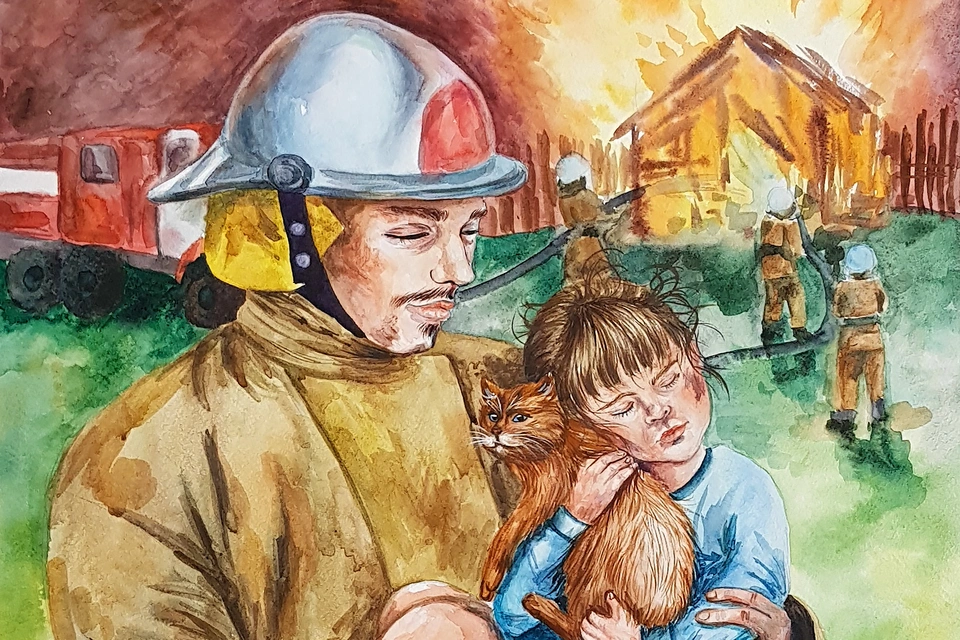 Мчс рисунки