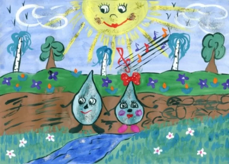 Рисунок на тему вода
