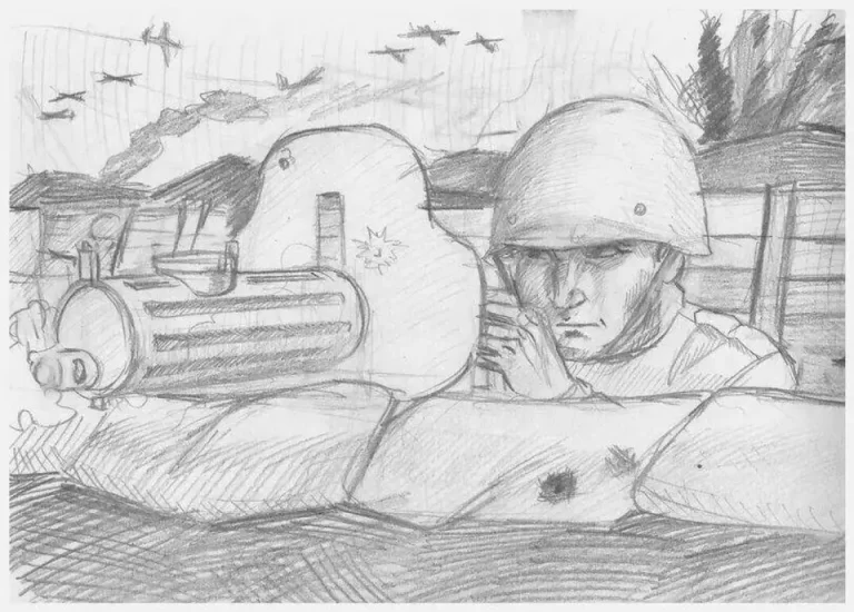 Легкие Рисунки На Тему Великой Отечественной Войны