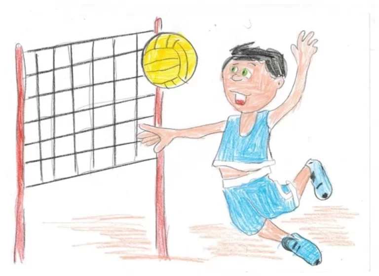 Игра В Волейбол: Визуализация Через Интересный Рисунок