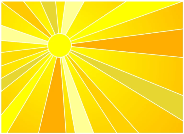 Красивое Солнце: Вдохновительный Рисунок И Его Очарование