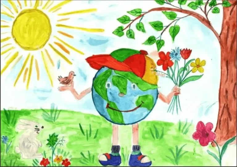 Детские Рисунки На Зеленой Планете: Вдохновение И Творчество