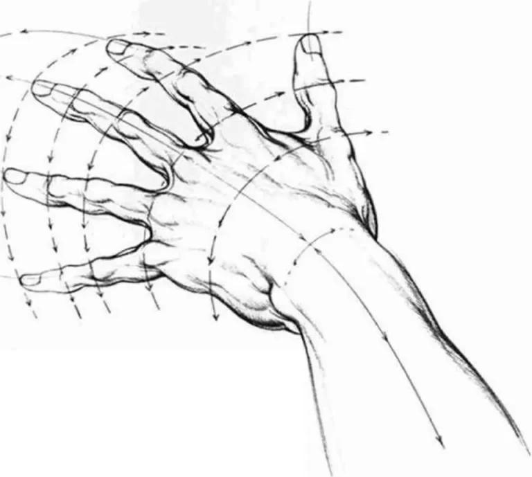 Творческий Взгляд На Линейный Рисунок Руки: Искусство В Движении