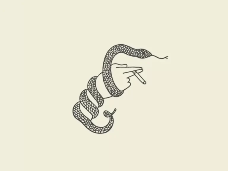 Искусство На Грани: Потрясающий Рисунок Руки С Змеей