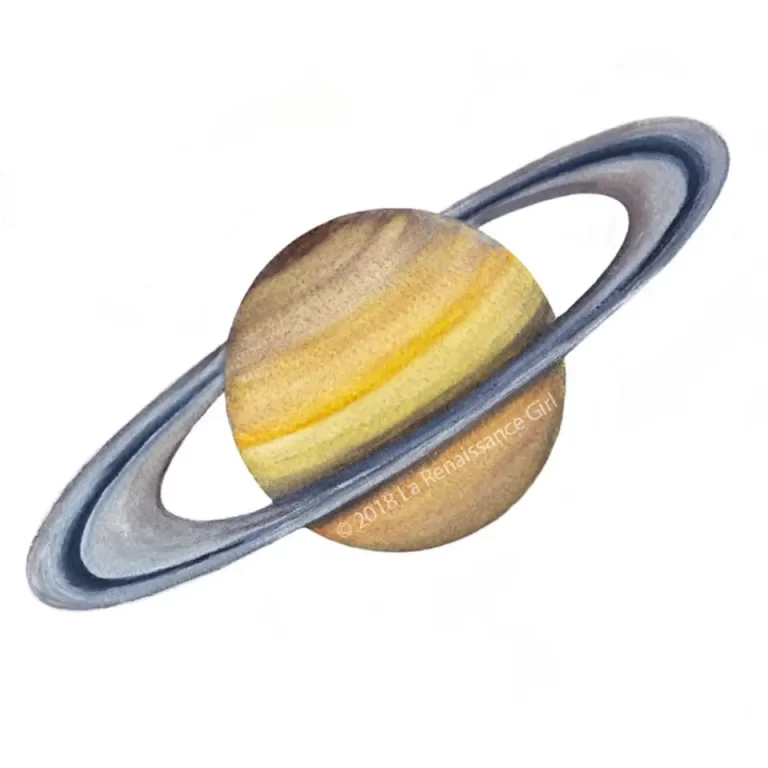 Планета сатурн для детей
