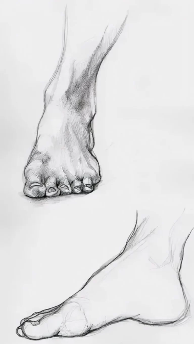 Удивительные Рисунки Стоп: Взгляните На Искусство Ног