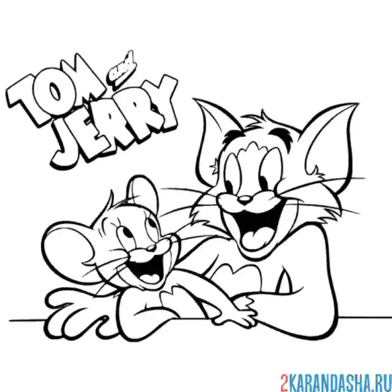 Легкое Рисование Тома И Джерри – Простые Шаги К Творчеству
