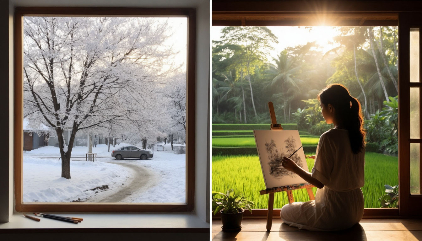 Творческий ретрит на Бали