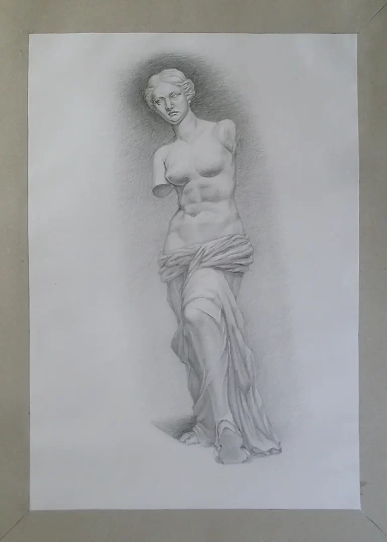 Великолепный Рисунок Головы Венеры: Изящество И Красота