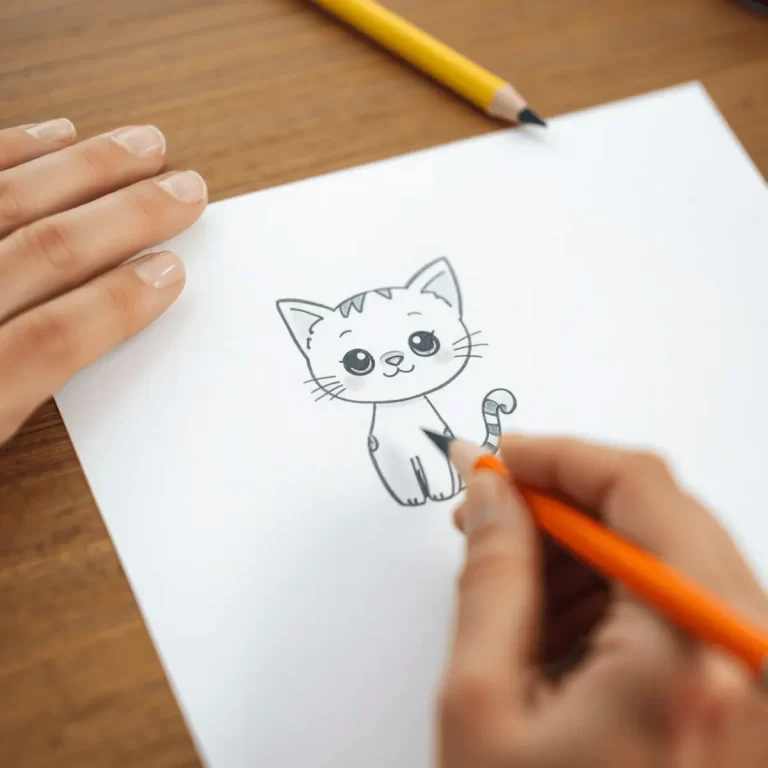 Видео как рисовать кота: лучшие уроки для начинающих шаг за шагом