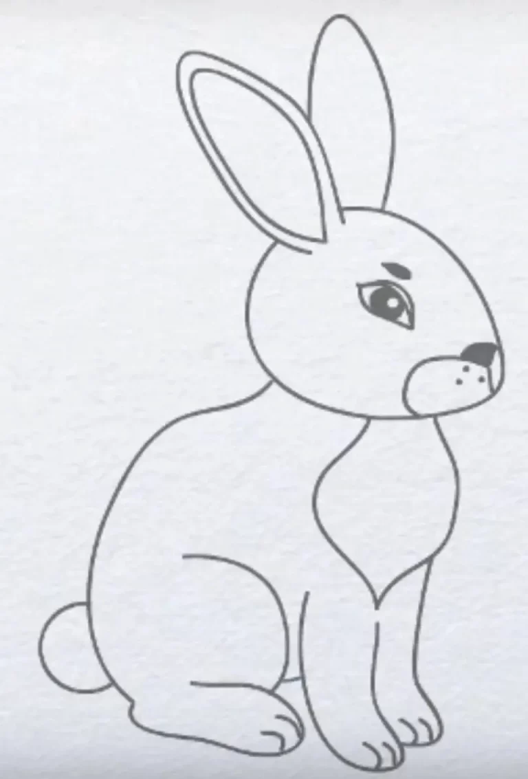 Инструкция Поэтапного Рисования Зайца Для Детей: Просто И Понятно